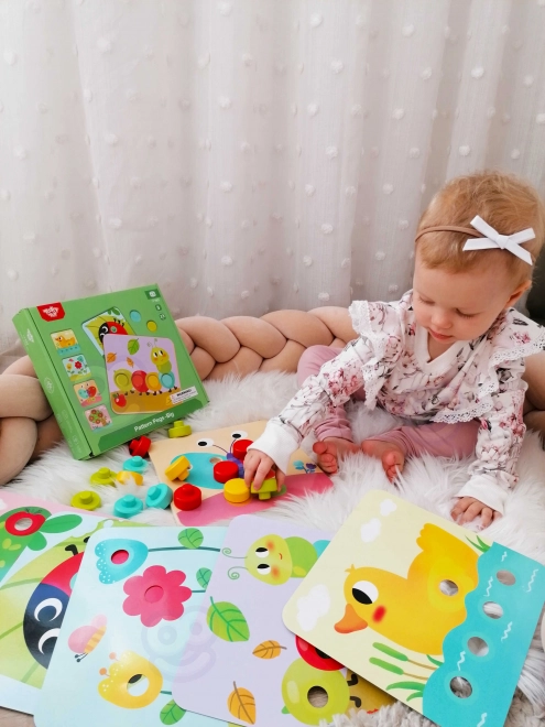 Dětská skládačka zvířátka Tooky Toy