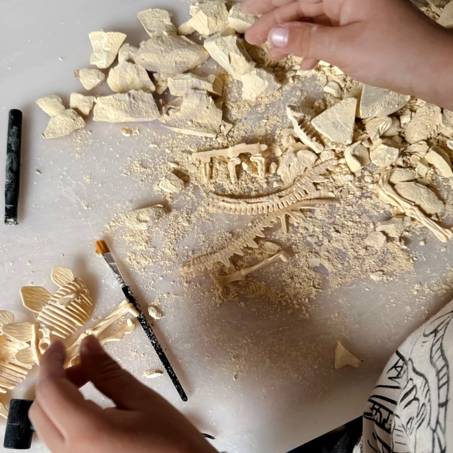 Woopie kreativní hračka dinosaurus kostra vykopávky