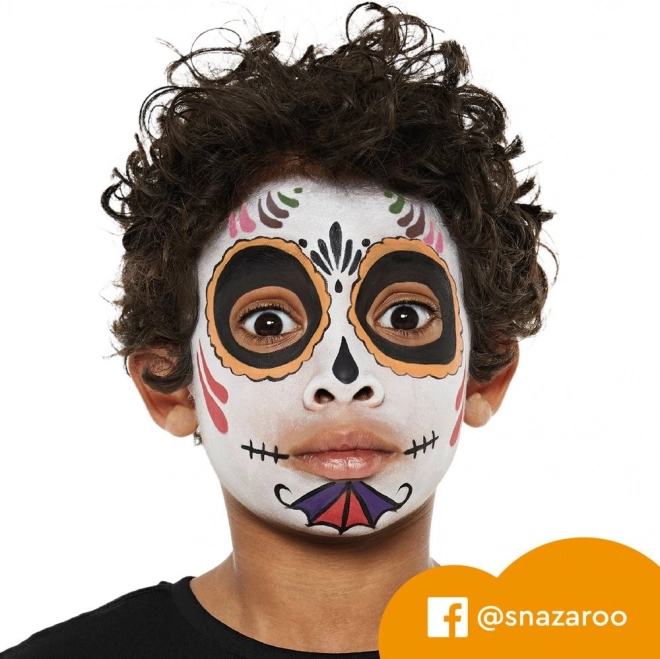 Sada 8 barev na obličej Snazaroo - Halloween