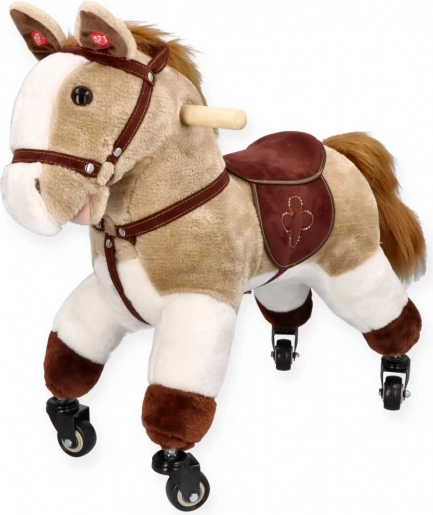 Houpací koník Mustang na kolečkách