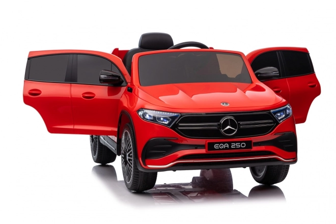 Elektrické autíčko Mercedes-Benz EQA 250 červené
