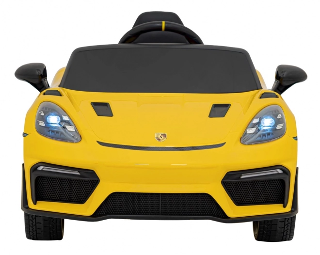 Dětské auto Porsche 718 – Žluté