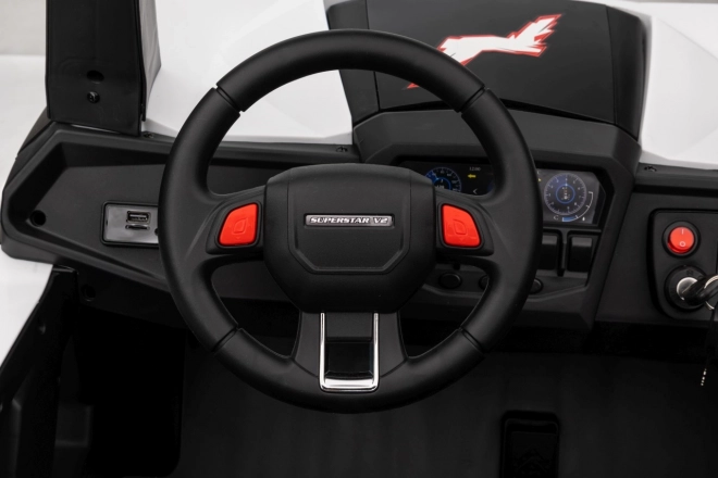 Dětské elektrické vozidlo UTV-MX 2000N bílé