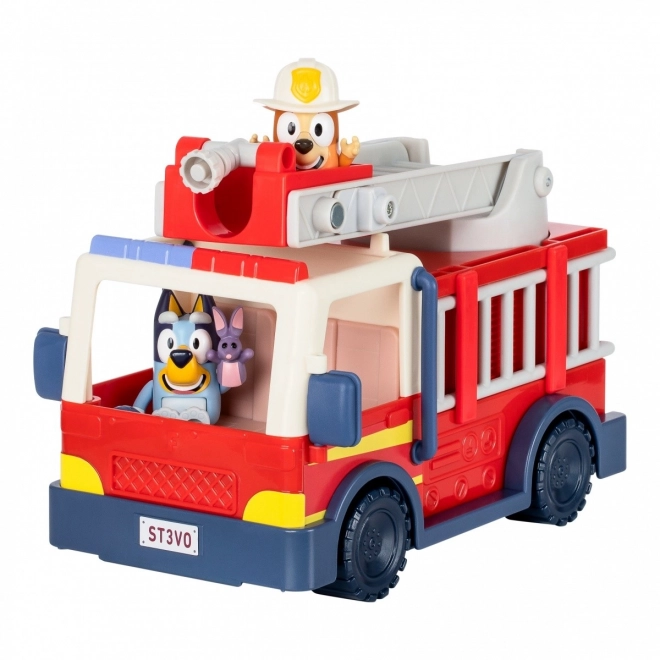 Sada figurek hasičského auta Bluey