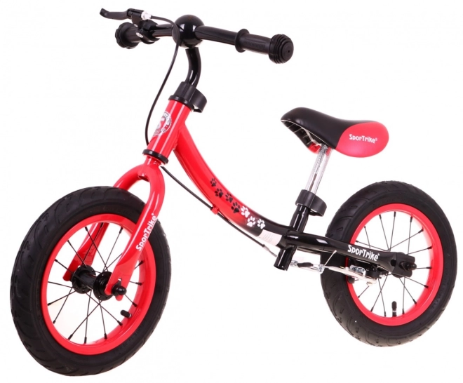 Dětské krosové kolo Boomerang SporTrike + variabilní uspořádání rámu – Červené