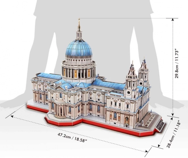 3D puzzle Katedrála svatého Pavla, Londýn