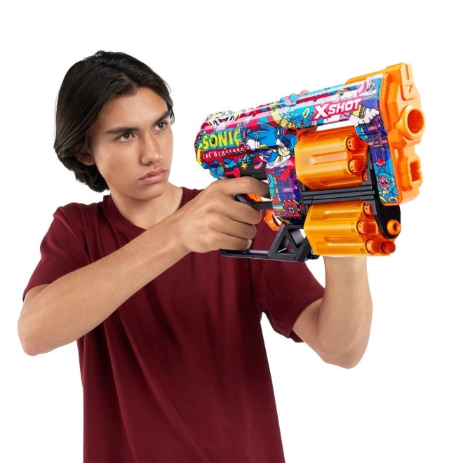 Dvojitý bubnový zásobník pro nepřetržitou akci