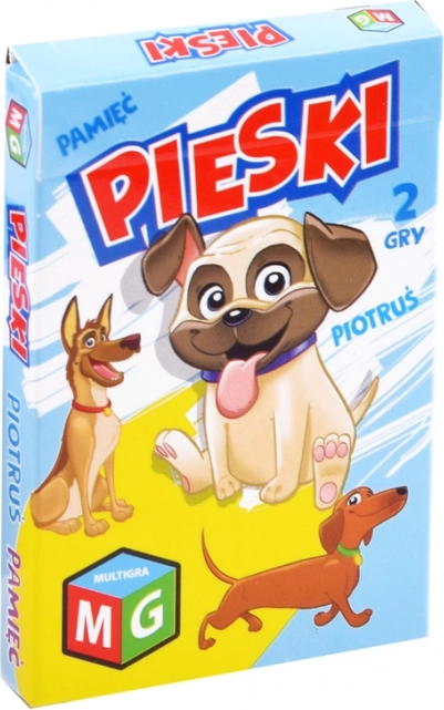 Karetní hra Piškvorky Paměť Pejsci