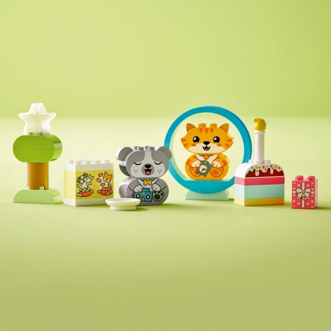 LEGO DUPLO 10977 Moje první štěně a koťátko s odgény zvuky