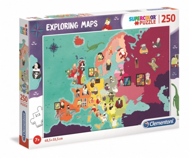 Puzzle Velké osobnosti Evropy Clementoni