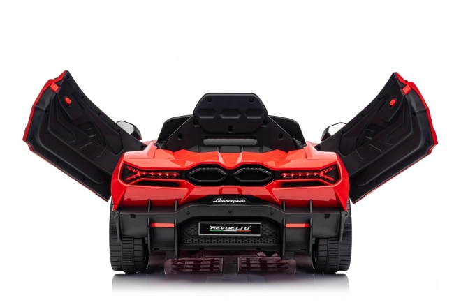 Dětské auto Lamborghini Revuelto červené