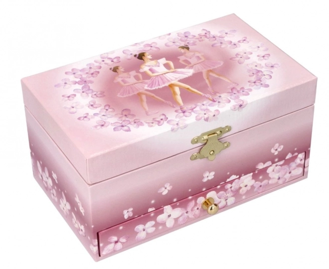 Goki box se zásuvkami květinová baletka