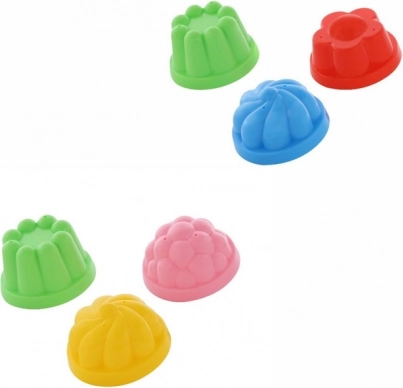 Plastové formičky 3 ks 8 cm