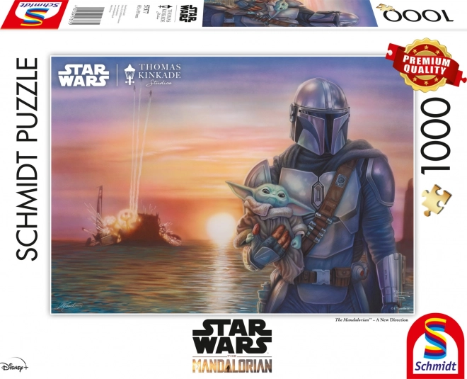 Puzzle Mandalorian: Nový směr 1000 dílků