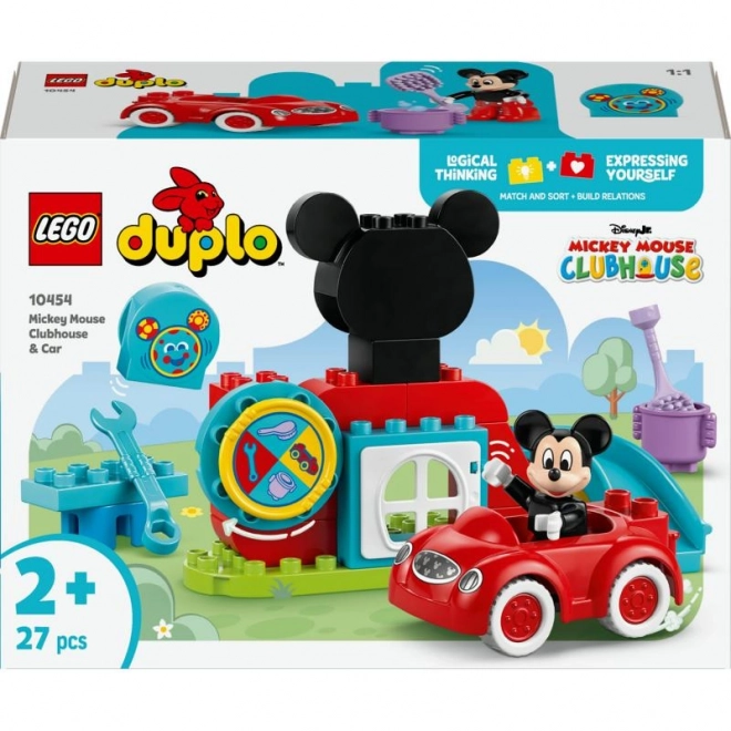 Klub přátel myšky Mickey s autem