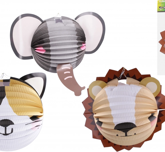 Lampion Koule Zvířátka 25 cm
