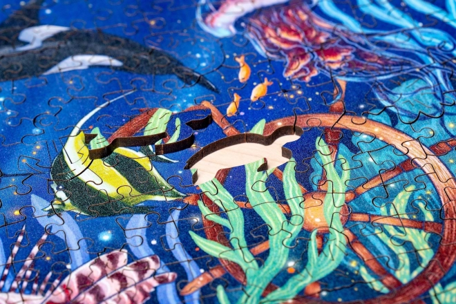 Dřevěné puzzle Podmořský svět 500 dílků