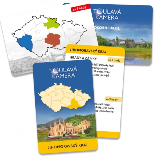 Toulavá Kamera - Rodinná Společenská Hra