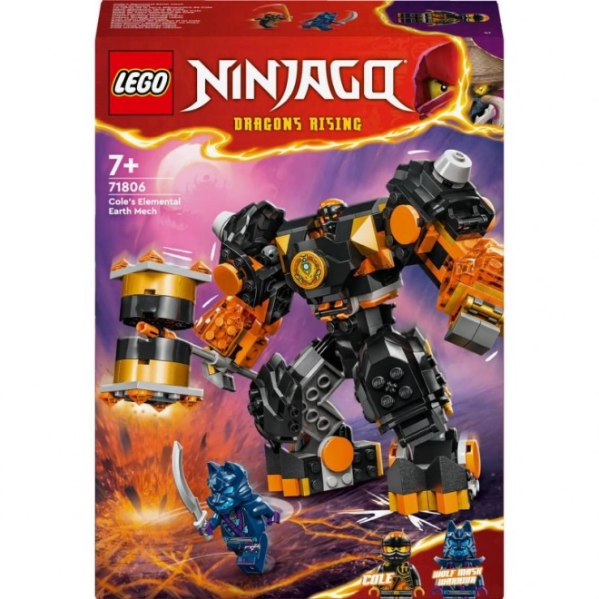 LEGO Ninjago Mech Zemního Živlu Cole