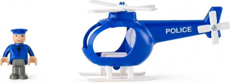 Policejní helikoptéra s přistávací plochou