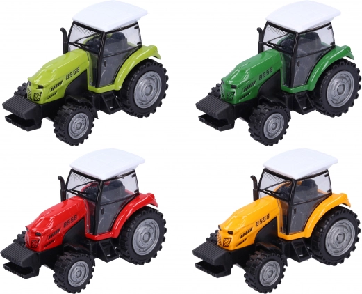 Traktor kovový 10,5 cm