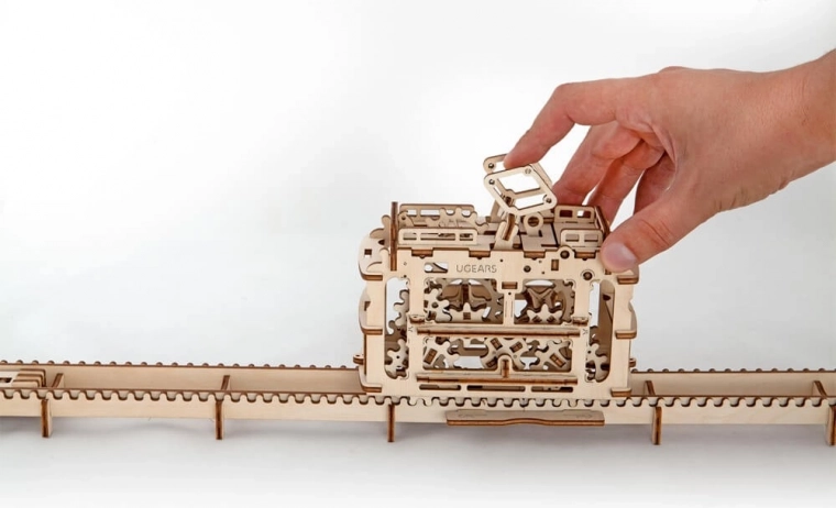 Nastavitelný sklon tratě a jízda spádem