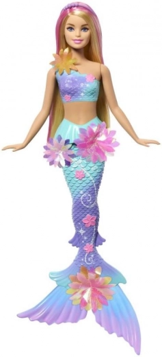 barbie kouzelná květinová mořská víla blondýnka