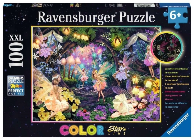 Ravensburger puzzle kouzelná zahrada 100 dílků