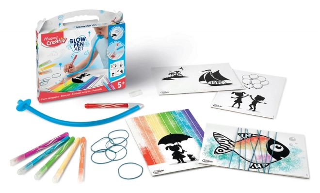 Sada foukacích per Maped String'Art Blowpen