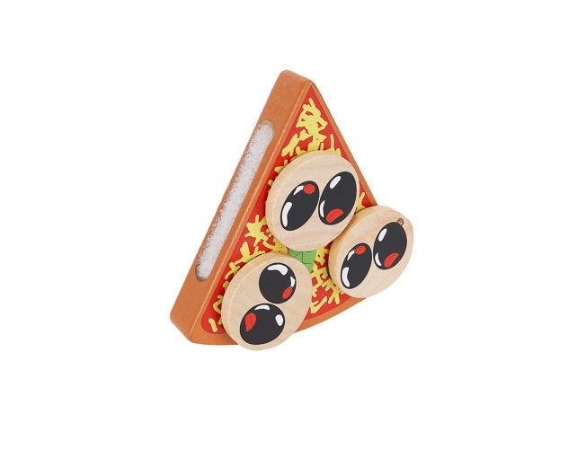 Dětská dřevěná pizza