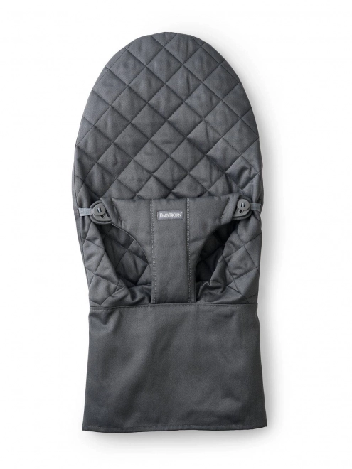 BABYBJORN - potah na lehátko Balance Bliss sand grey, bavlna –  Antracit
