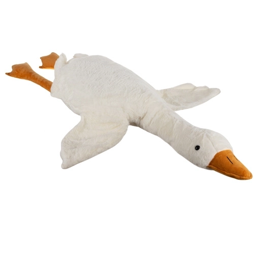 Velká plyšová husa pro děti 130 cm