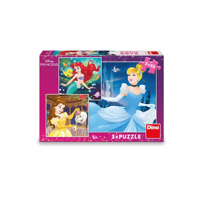 VESELÉ PRINCEZNY 3x55 Puzzle