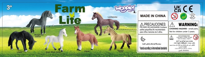 Sada figurek WOOPIE Koně 16 ks
