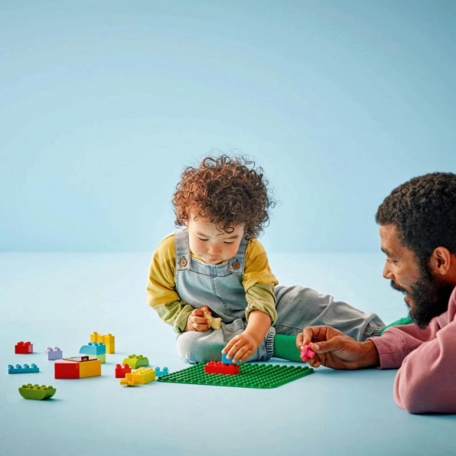 Lego Duplo zelená konstrukční deska