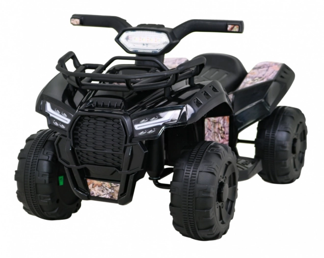 Dětská bateriová čtyřkolka Storm + 25W motor + MP3 USB + LED dioda – Černá