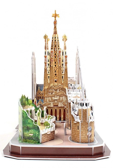 3D puzzle City Line Barcelona