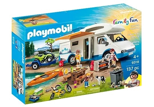Rodinný zábavný set 9318 Výlet obytným vozem