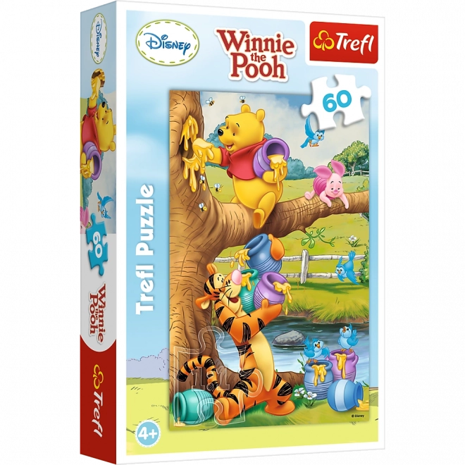 Puzzle Trefl Małe co nieco Kubuś Puchatek