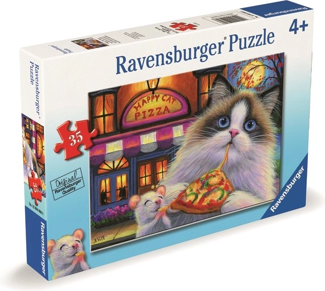 Puzzle pizza pro kočky - rozmanitost chutí