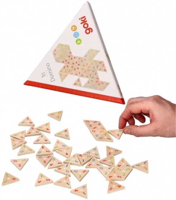 TRI domino puzzle hra