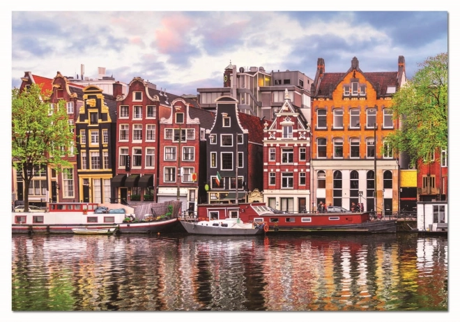 EDUCA Puzzle Tančící domy, Amsterdam 1000 dílků