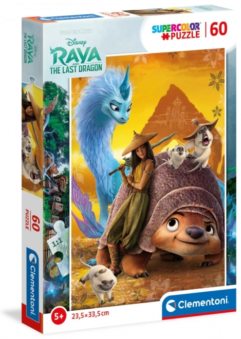 Puzzle Raya a drak 60 dílků CLEMENTONI