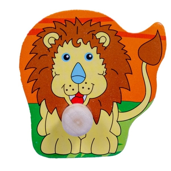 Dřevěné puzzle se zvířaty
