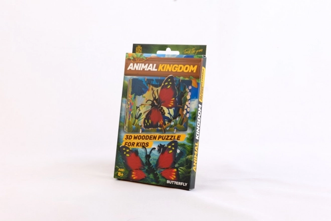 EscapeWelt 3D dřevěné puzzle motýl