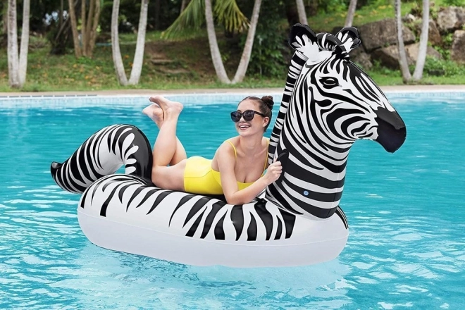 Nafukovací matrace zebra s LED osvětlením