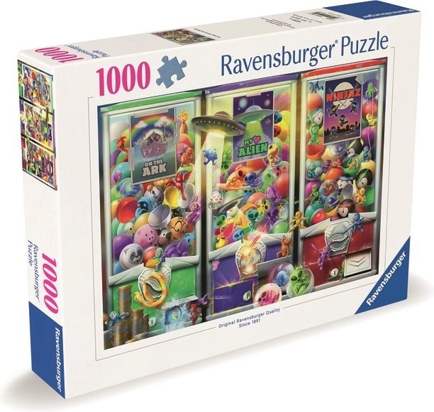 Puzzle Zvířátka, Mimozemšťané a Ninjové 1000 Dílů