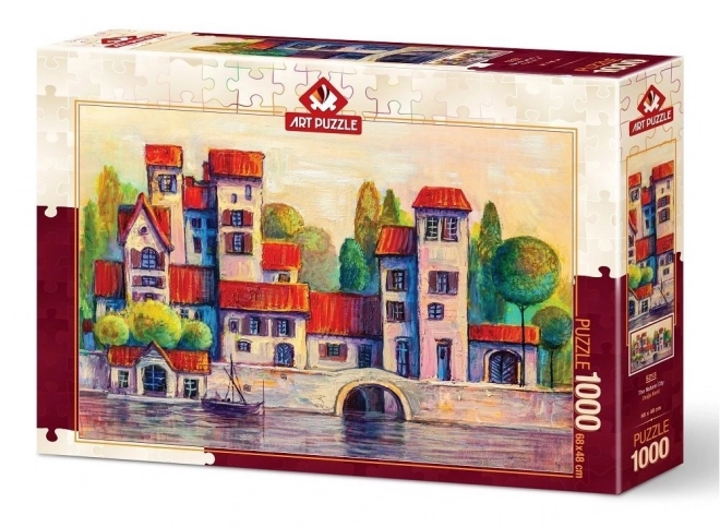 ART PUZZLE Puzzle Přírodní město 1000 dílků