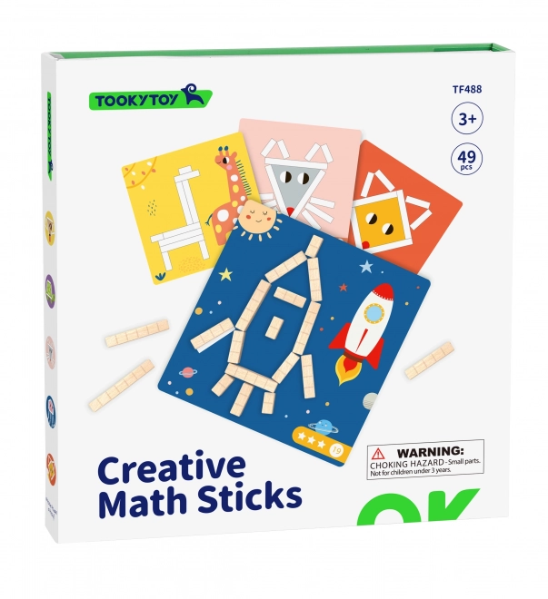 Magnetická logická skládanka Tooky Toy