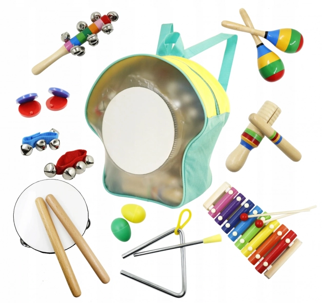 ECOTOYS Hudební set v batůžku